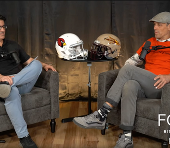 Jake Plummer being interviewed by PHNX Sports