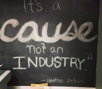 It's a cause, not an industry! 100% of our profits donated this Giving Tuesday.