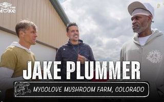Jake Plummer takes All The Smoke podcast on a tour of his mushroom farm in Ft Lupton, CO
