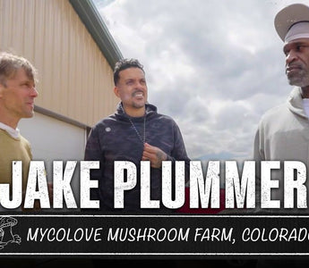 Jake Plummer takes All The Smoke podcast on a tour of his mushroom farm in Ft Lupton, CO