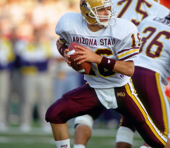 Jake Plummer playing quarterback for the undefeated 1996 ASU Sun Devils football team