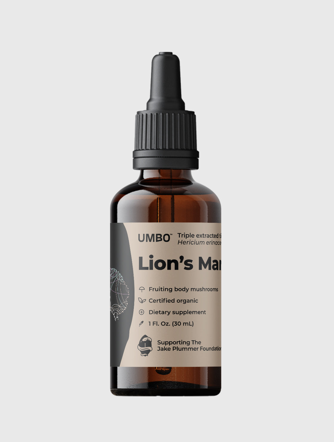 Triple-Extracted Lion's Mane Mushroom Tincture